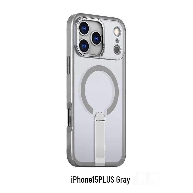 CAXITON Magnetic Kickstand iPhone 15 Plus Case