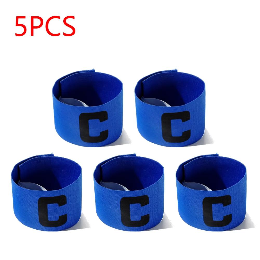 Football Armband Captain Soccer Bracelet Non-slip Soccer Ball Leader Soccer Armband Adjustable Bright Color Football Accessories