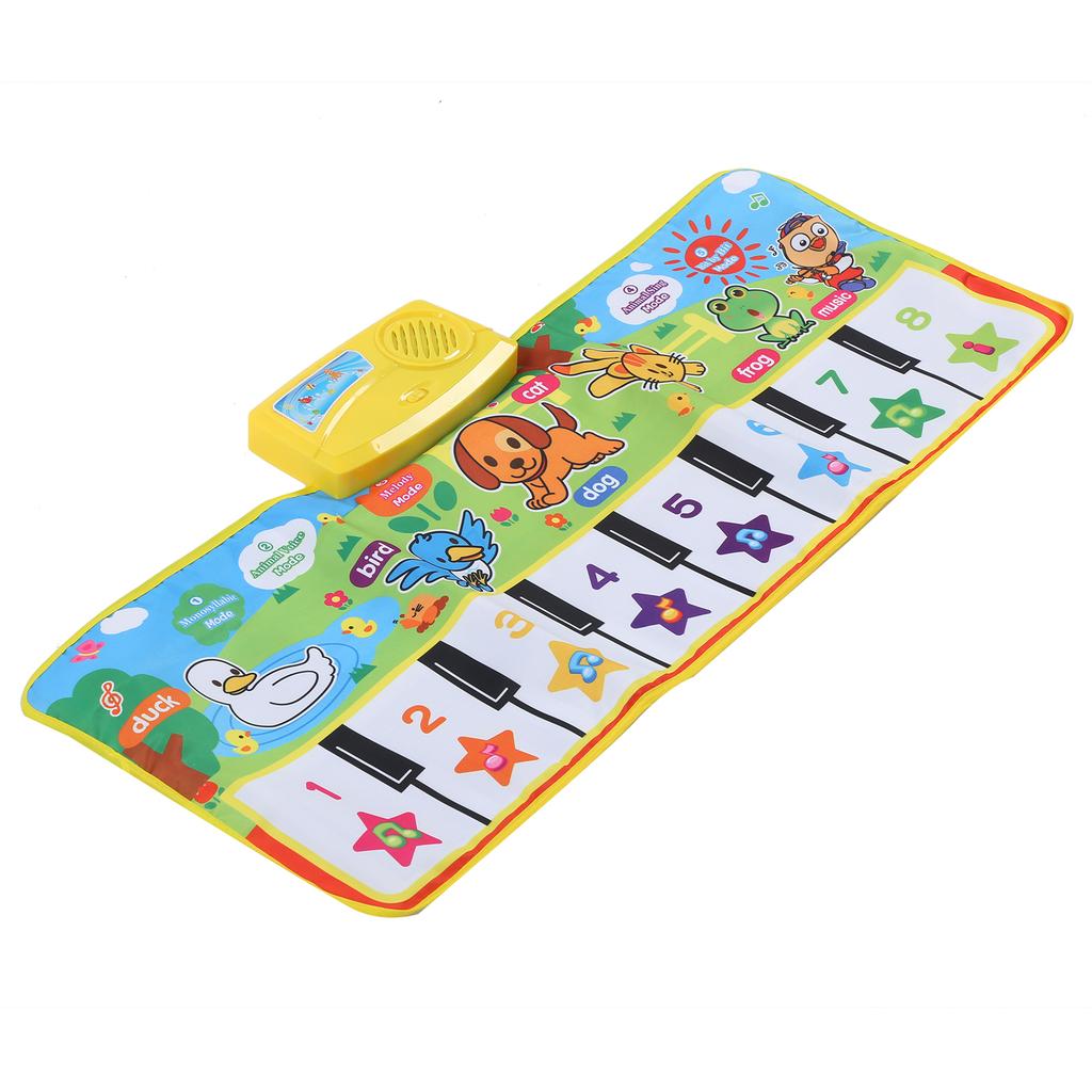 Kinder Faltbare Klaviertastatur Decke Baby Musik Teppich Spielmatte Lernspielzeug Musikteppich