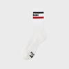 Logo Mix Crew Socks 3-Pack - White