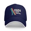 Dude I Said Friendly Funny Raider Saying Casual Baseball Cap Running Hippie Hip Hop Hats Summer Men Street Style Baseball Caps