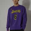 Jordan Nba Los Angeles Lakers LeBron James Fleece Loose Fit Sweatshirt DR2409-504