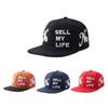American NO Embroidered Baseball Cap Couples Trendy Flat Brim Sun Hat Men