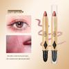 Brilliant Highlighting Eyeshadow Pencil: Pearlescent Double-Ended Stick for Contouring & Tear Trough Definition