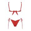 Push Up Bikinis Σέξι Γυναικεία Μαγιό Γυναικεία Μαγιό Σετ Μπικίνι Κόκκινο Μαγιό Μαγιό Μαγιό Βραζιλίας Μπικίνι