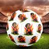 Soccer Player Celebration  Size 5 Soccer Ball Machine Stitched Outdoor Training and Matches Unique Gift for Soccer Lovers