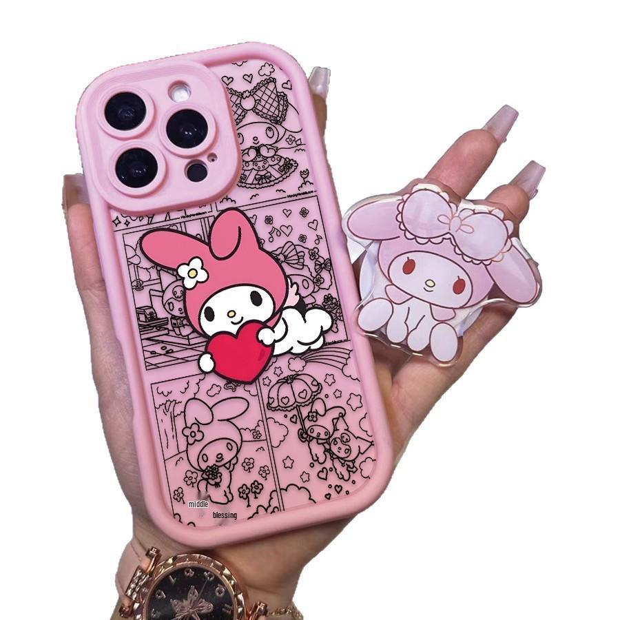 Sanrio Airbag Holder KT for iPhone 13/16PM Case