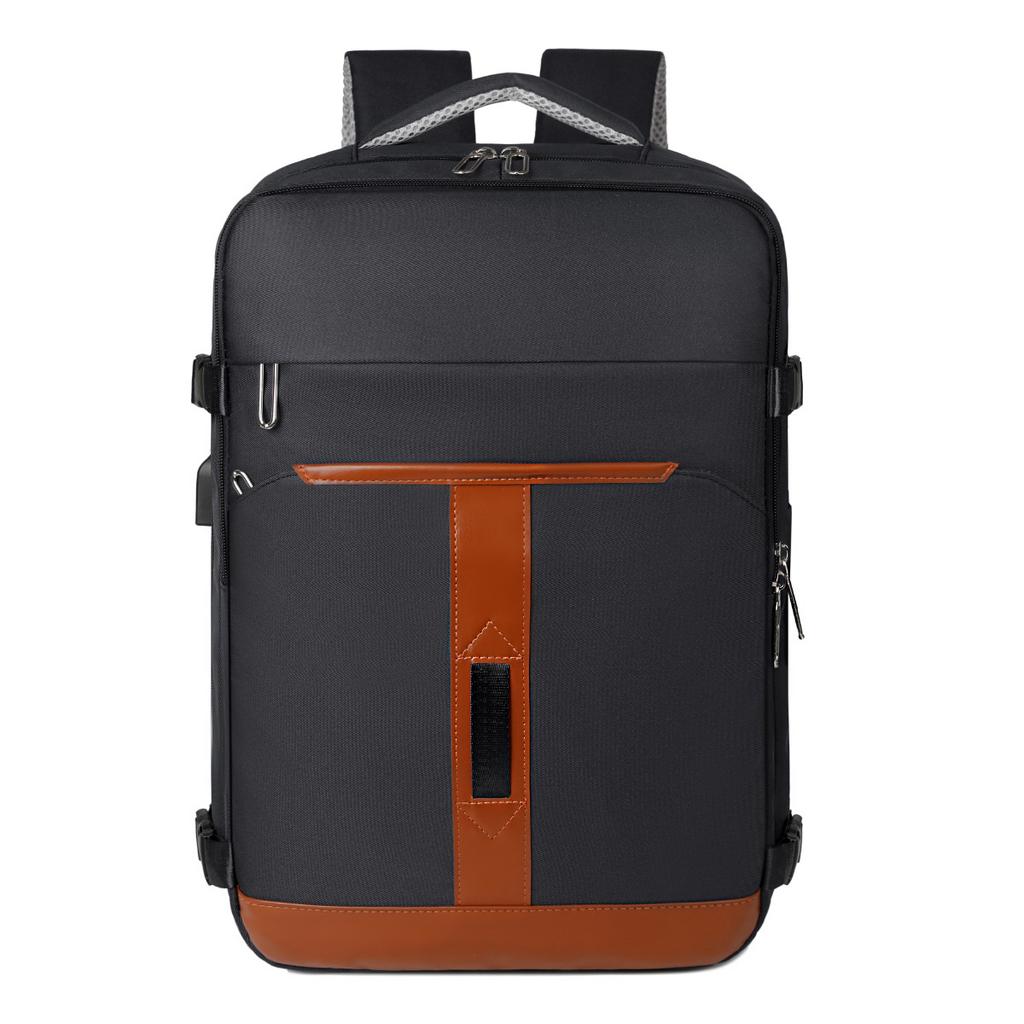 Schoolbag Backpack Women's 1011 New Simple Business Computer Backpack Outdoor Travel Large Capacity Travel Bag Student School Bag