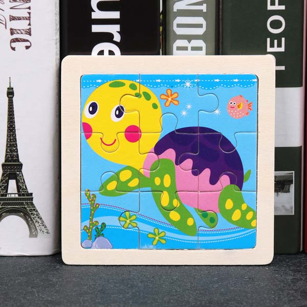 Montessori Toys Educational Wooden Toys for Children Early Learning Puzzle Kids Exercise Intelligence Animal Match Teaching Aids