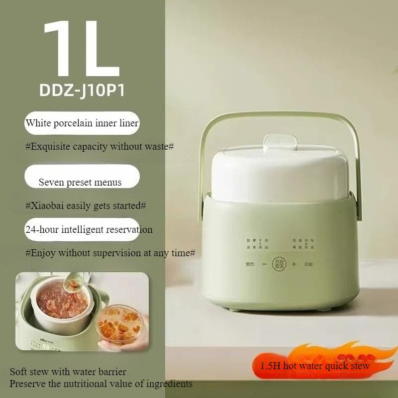 220V Elektryczny Garnek do Duszenia Domowy Ceramiczny Jedzenie Uzupełniające dla Niemowląt Zupa BB Gotowanie Owsianki Artefakt