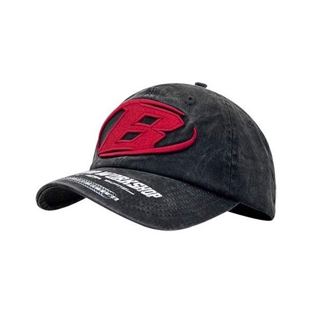 Korean Dark Style Niche Soft Top Baseball Cap Couple Street Fashion Brand Retro Washing Old Big Head Circumference Baseball Cap