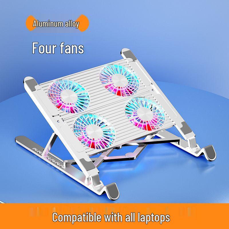 Aluminum Gaming Laptop Cooling Stand with Fan