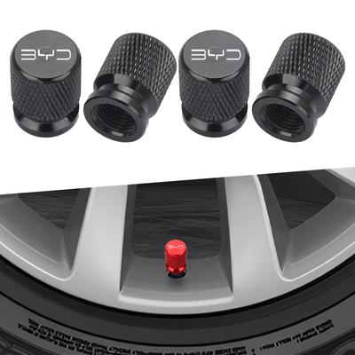 4Pcs Car Wheel Tire Valve Caps Tyre Stem Cover Airdust Waterproof for BYD