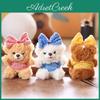 Plush Bear Keychain With Soft Short Plush For Bags And Kids Gift