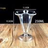 Zhishi Plastic Acrylic Ice Cream Cup