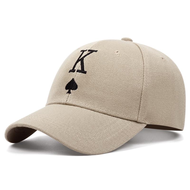 Poker Letter Embroidered Baseball Hat Snapback Caps Hip-hop Hats Outdoor Adjustable Fashion Men Women Cowboy Sunscreen Hat