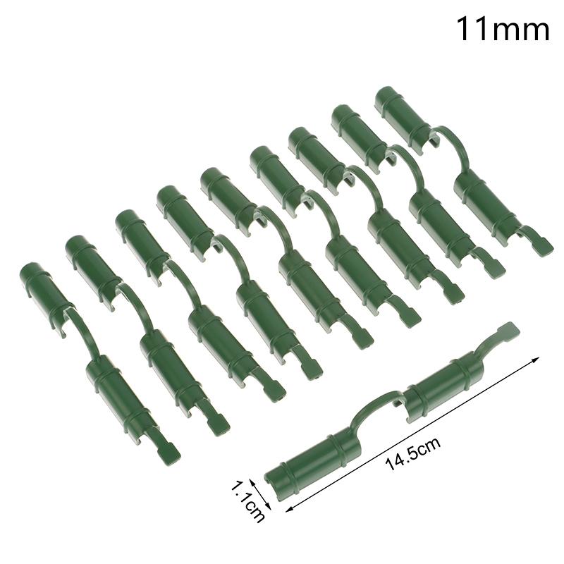 10 ks 8/11/16/20 mm Skleníkové klipy Rychloupínač Zahradní opěrná trubka Svorka tyče Upevnění rámu Přístřešky Sítě Svorky
