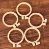 7-32cm DIY Frame Embroidery Hoop Ring Needlecraft Cross Stitch Machine Round Loop Beginners Hand Household Sewing Tools