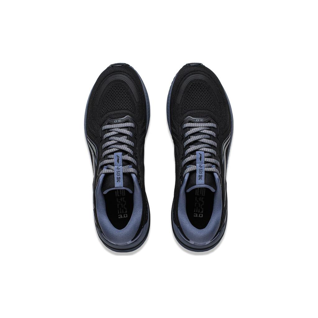 New LiNing YueYing 3.0 Cushioning Low Top Sprint Running Shoes Men's Black ARHU003-2