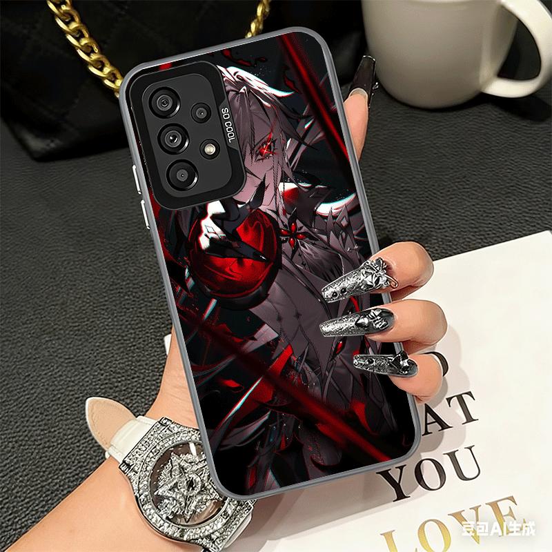 Genshin Impact Arlecchino Soft Phone Case for Samsung A17 A16 A15 A14 A13 A57 A56 A55 A54 A53 A37 A36 A35 A34 A33 A26 A25 A24 A2