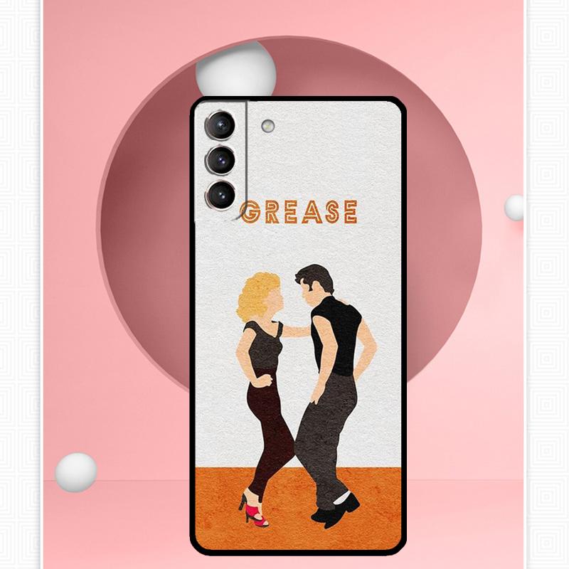 Pink Ladies Grease Filmhülle für Samsung Galaxy S24 Ultra S22 Plus S20 S21 FE S8 S9 S10 Note 10 20 S23 Ultra Hülle