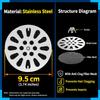 Round Drain Cover Stainless Steel Drain Filter Durable Floor Drain Lid  Floor Drain Replacement