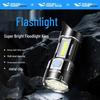 Smiling Shark Multifunctional Magnetic Mini Flashlight Keychain