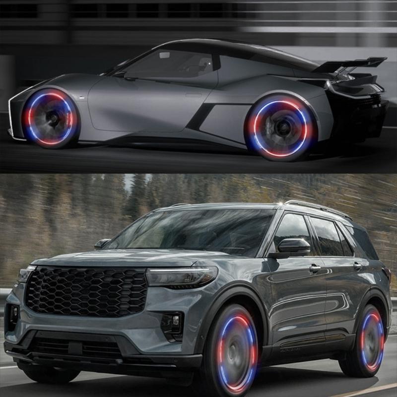 Fashionable LED Car Wheel Lights Multicolor LED Car Wheel Lights for Bike Car