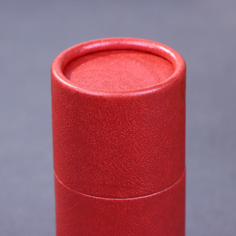 1 Pcs Copperplate Paper Tube Box Paper Gift Packaging Round Cylinder Oil Bottle Package Cardboard Tube For Essential Oil Perfume