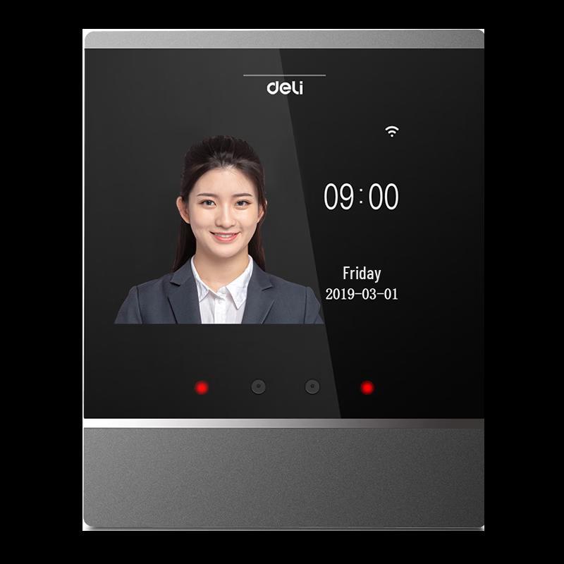 Deli DL-D2 Smart Face Recognition Cloud Attendance Machine CN Plug (adapter Included)