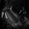 Mudguard Set, Front and Rr Tire Mudguards with Cable Ties, for Most  s Black Plastic