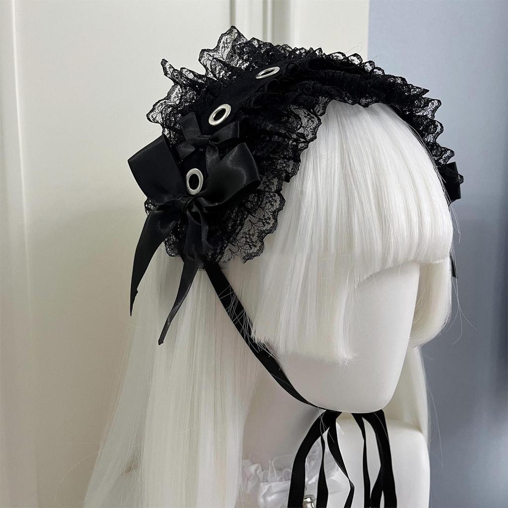 Fashion Subculture Hairband Soft Polyester Headband Daily Wear Hairpiece for Trendy Individuality