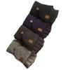 Knitted Fingerless Covered Gloves Autumn and Winter Thick Warm Touch Screen Gloves Men and Women Gloves Warm Half Finger Student