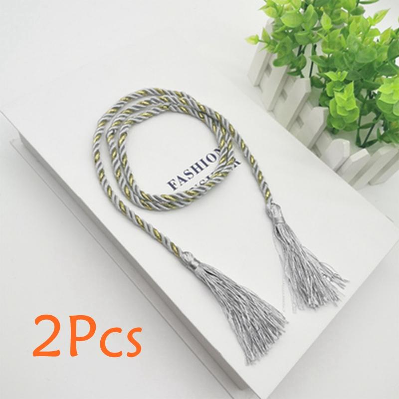 2 Pcs Home Decoration Tassel Curtain Strap, Living Room Bedroom Watch Strap Accessory Rack Curtain Accessory Curtain Tie Rope
