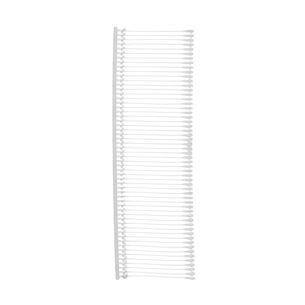 5000 Piece Standard Tagging Fasteners White Standard Tagging Barbs Attachments Suitable Regular Garment Clothing Price Tag Label