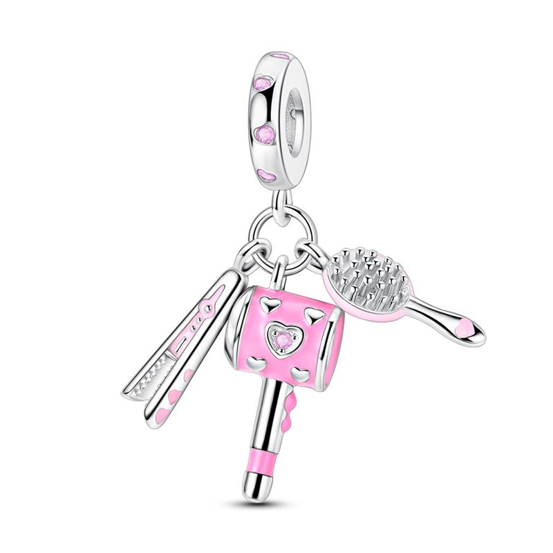 Exquisite 925 Silver Sewing Machine , Suitable For Making Al Charm Bracelets Women'S Bread Jewelry