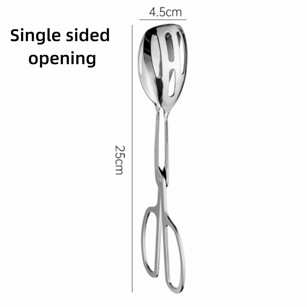 Premium Stainless Steel Salad Tongs Non-Toxic Heat-Resistant Buffet Salad Tongs Catering Utensil Kitchen Serving
