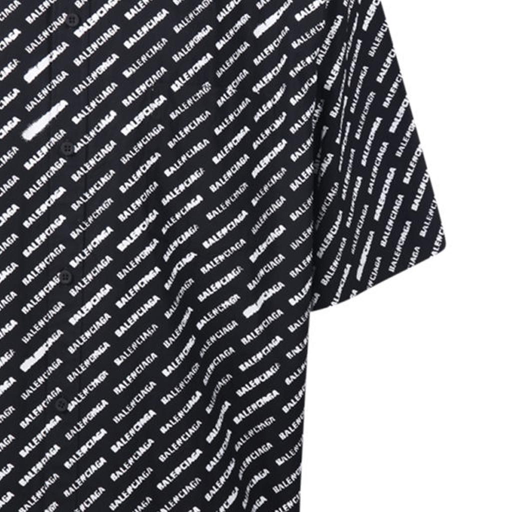 Balenciaga SS24 Shirt Men's Regular Fit Black 681702TQL071070