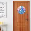 2D flat hanging decorative signs, interior wall or door decoration, Diwali peacock pattern decoration, interesting gifts for family and friends
