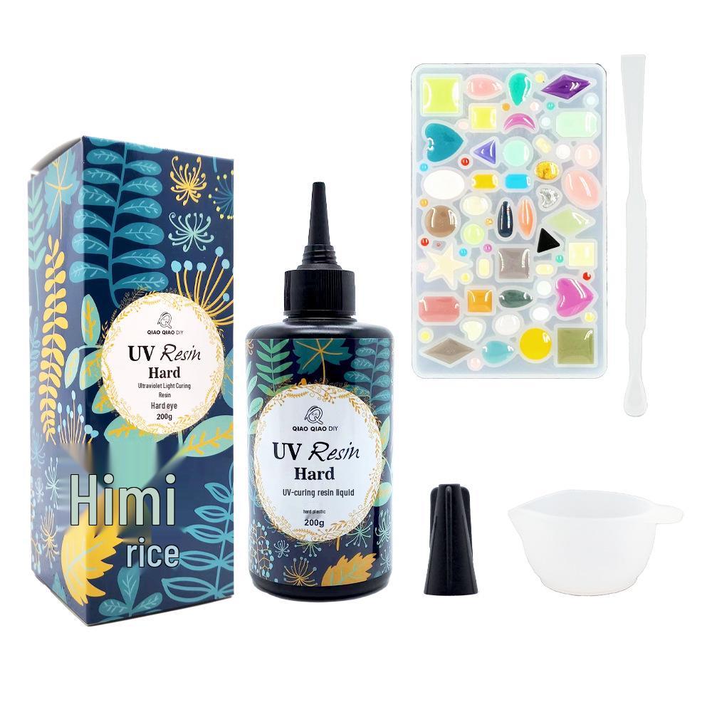 

Популярный набор УФ-эпоксидной смолы для DIY: Набор материалов для креативного браслета