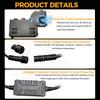 Car Grill Led Work Light Bar Addtional Led Bar White Yellow Spotlights Grille Lights 12-24V for Motorcycle Offroad 4X4 Truck