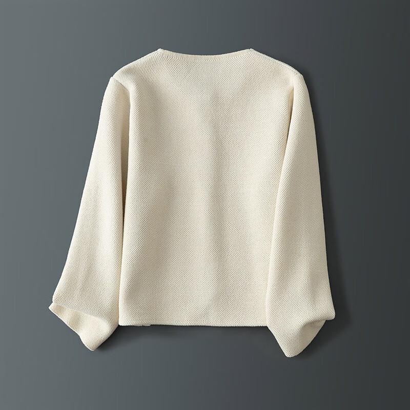 Cypress House Sweet Style Round Neck Pocket Jacket