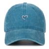 Women's Summer Heart Embroidery Sun Protection Baseball Cap