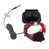 Digital Radiator Fan Controller Switch Kit DC0444 LED Real Time Display 104 230 degrees F Electric Radiator Fan Switch