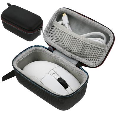 Bolsa de Almacenamiento Rígida de EVA Portátil Estuche de Viaje Estuche de Carcasa Dura para Attack Shark R1 PAW3311 para Ratón Inalámbrico para Juegos DAREU A950