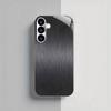 Grijs zwart verticaal getextureerd glazen telefoonhoesje geschikt voor Samsung Galaxy S26 S25 S24 S22 S21 S20 FE/Ultra/Plus valbestendig