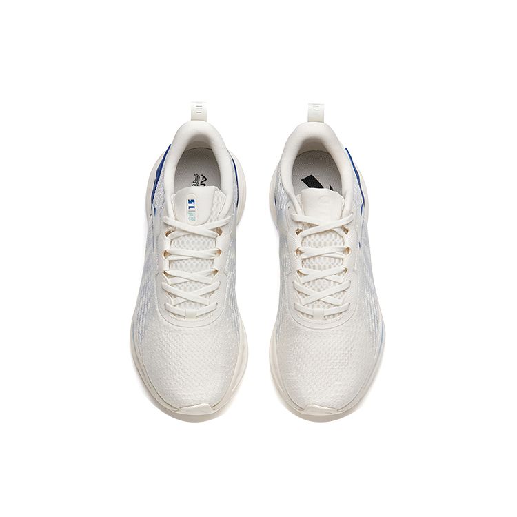 Anta 1.5 Casual Shock Absorbing Non-Slip Wear-Resistant Breathable Low-Top Running Shoes Men sneakers White Blue 112135586S-1