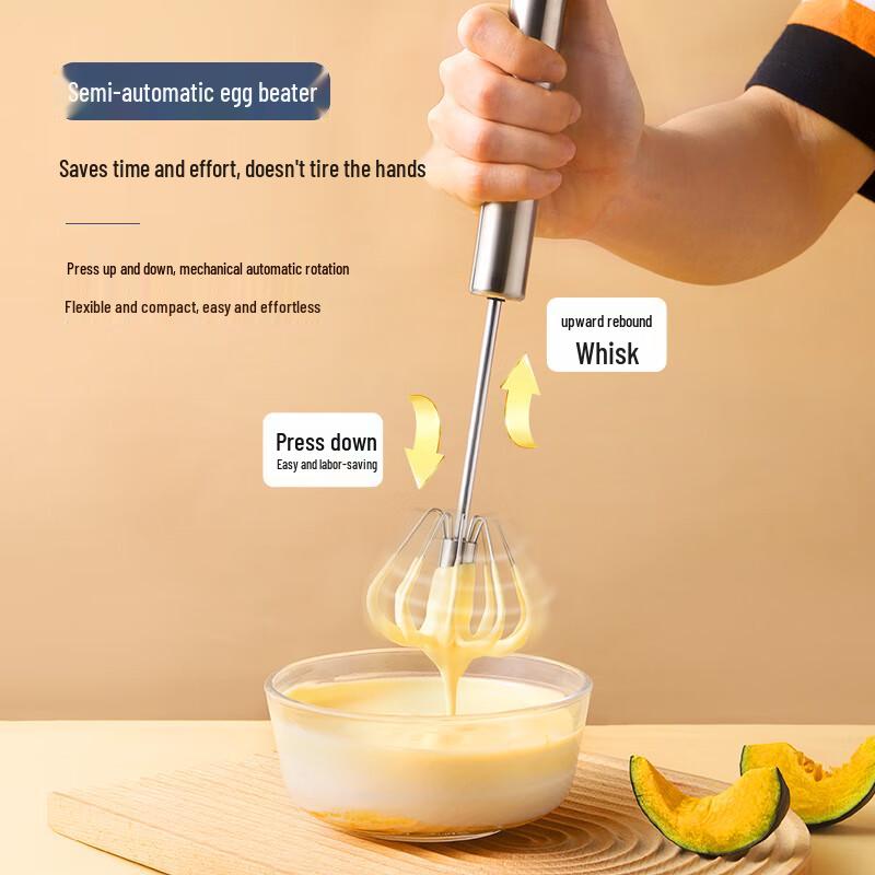 Stainless Steel Manual Whisk