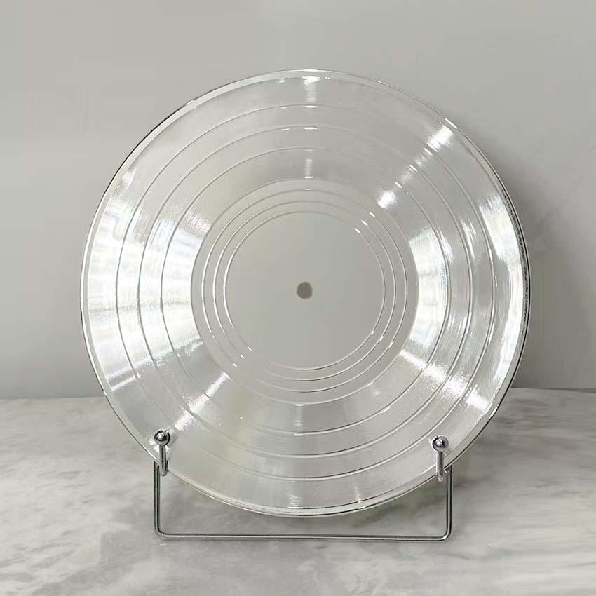 High-End Electroplated Vinyl Record Ornament Birthday Gift Handicraft