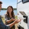 Water Fill Hatch Large Opening Structure Water Fill Hatch Inlet for Trailer for Boat Yacht Trailer RV Terrace Balcony